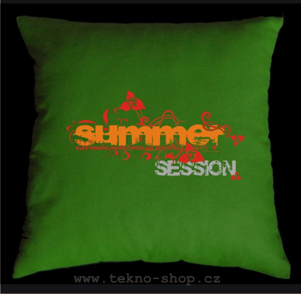 TEKNOSHOP Summer Session 10 tekno polštářek s potiskem