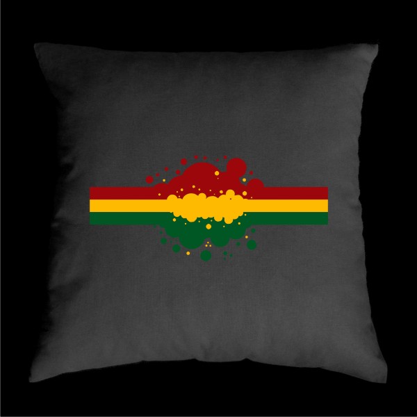 TEKNOSHOP Rasta Bubble dnb polštářek s potiskem
