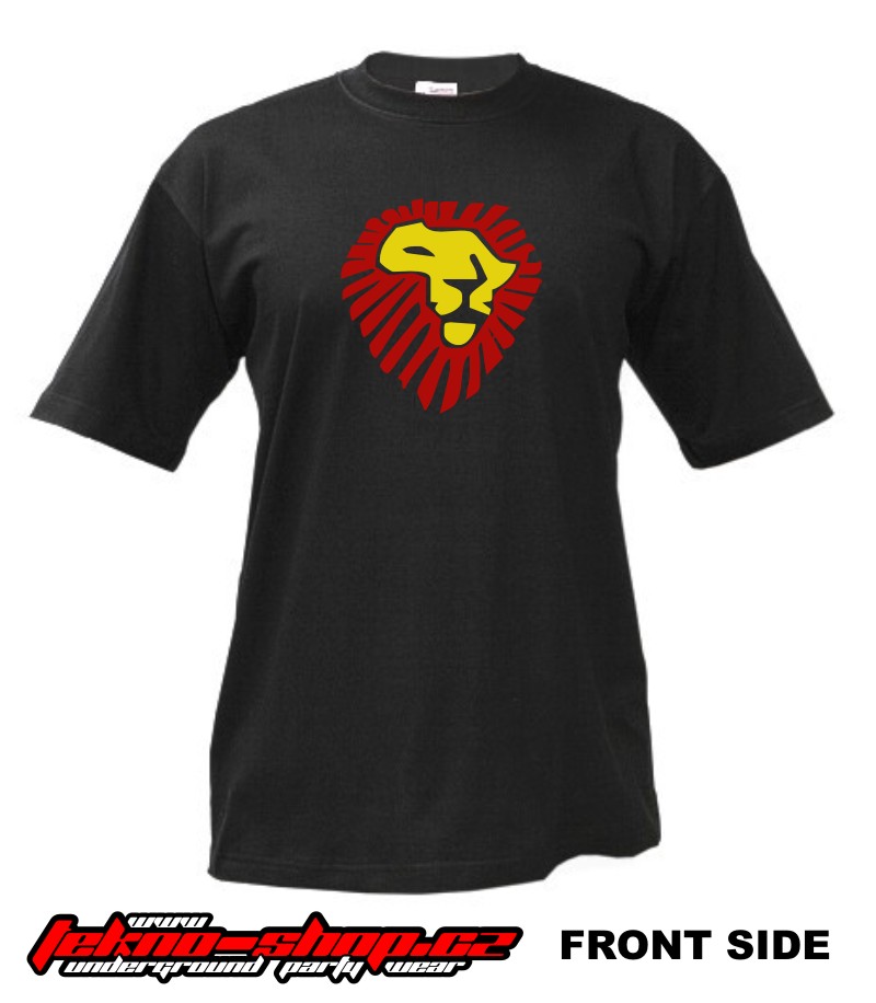 TEKNOSHOP AFRIKA LION dnb tričko s potiskem dětské 104cm žluté