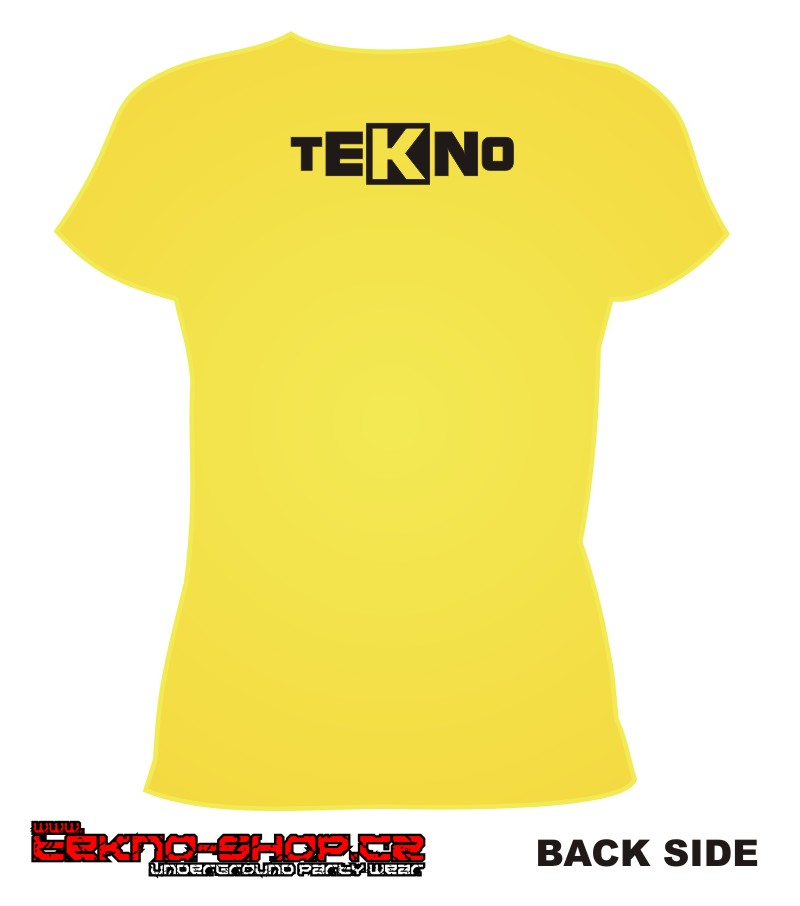 TEKNOSHOP Tekno 23 tílko s potiskem dámské M červené