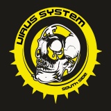 TEKNOSHOP Virus Sound System Skull mikina na zip s kapucí s potiskem