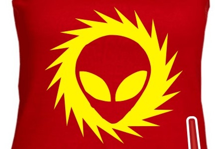 TEKNOSHOP Alien A tekno tílko s potiskem dámské