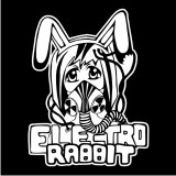TEKNOSHOP Electro Rabbit tekno tričko s potiskem pánské