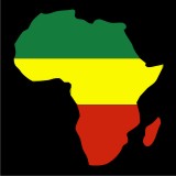 TEKNOSHOP RASTA AFRIKA dnb tričko s potiskem dámské