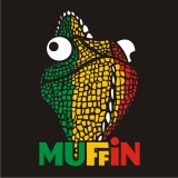TEKNOSHOP Muffin 2013 SRPEN dnb mikina s kapucí s potiskem