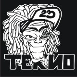 TEKNOSHOP TeknoBoy tekno mikina na zip s kapucí s potiskem