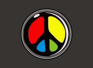 TEKNOSHOP Odznak Hippy